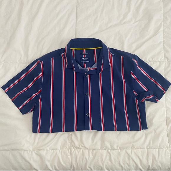 Geometrix New York Short-Sleeve Button-Down Shirt - Picture 7 of 8